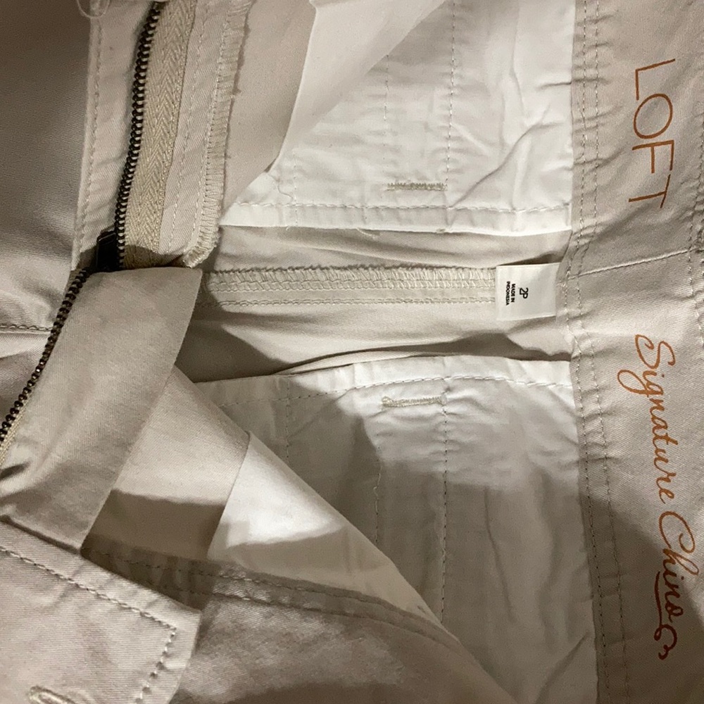 Loft women’s chino pants